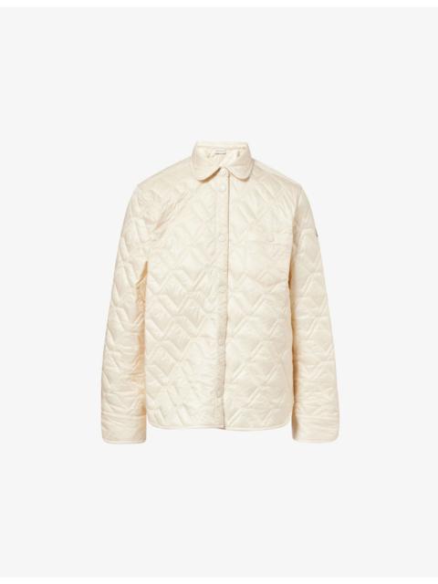 Brand-Patch Quilted Shell Shirt