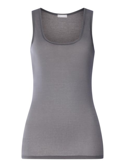 HANRO Ultralight Round Neck Cotton Tank Top
