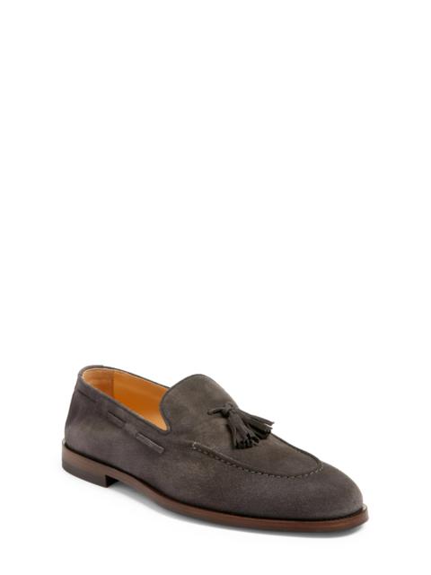 Tassel Detail Suede Loafer