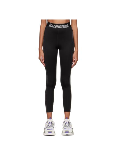 BALENCIAGA Black Athletic Cut Leggings