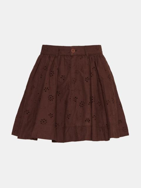 STEVE MADDEN VANNY SKIRT WALNUT