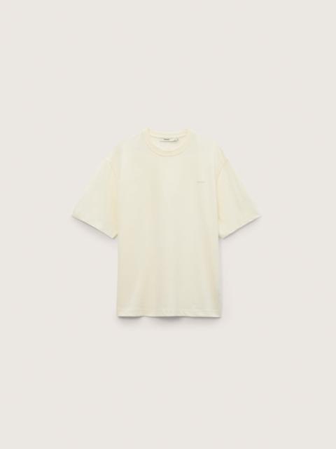 PANGAIA Mens Midweight Plain T-Shirt - Soft Void