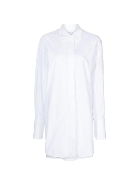PATOU mini cotton shirt-dress