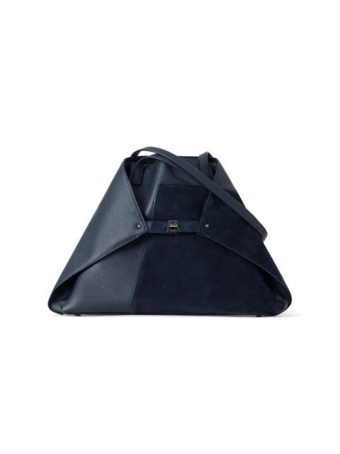 AKRIS Women's Ai Medium Leather Tote Bag - Denim