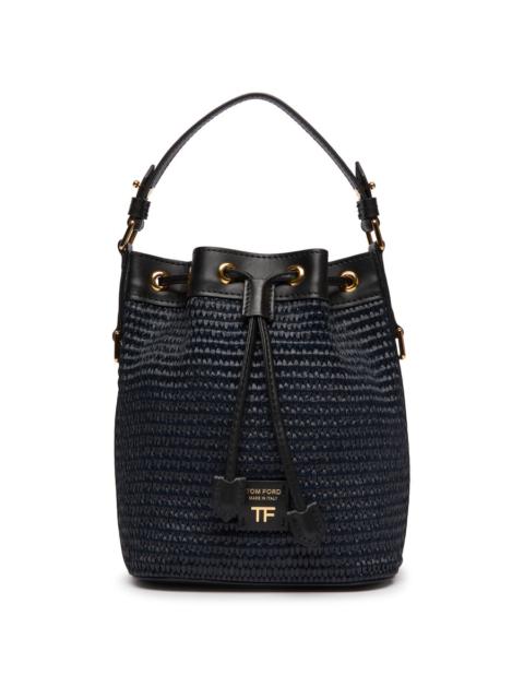 TOM FORD Small bucket bag with chain