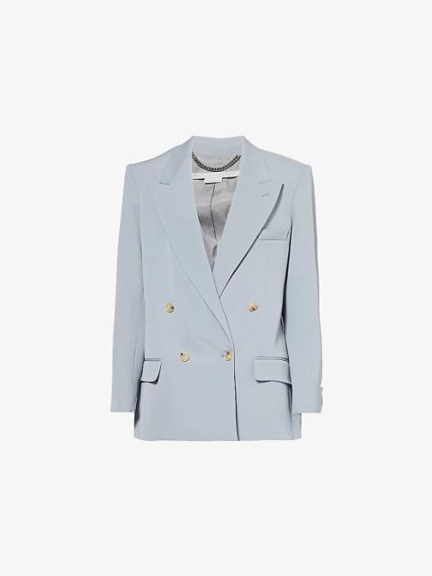 ジャケット STELLA MCCARTNEY LIGHT GREY WOOL DOUBLE-BREASTED JACKET Stella McCartney Light grey wool double-breasted jacket