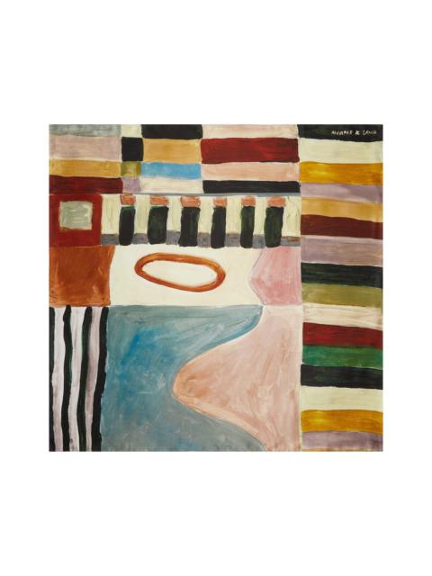 ALÉMAIS Michelle Silk Scarf