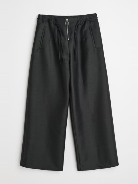 Our Legacy Serene Trouser Black Mnemonic Wool