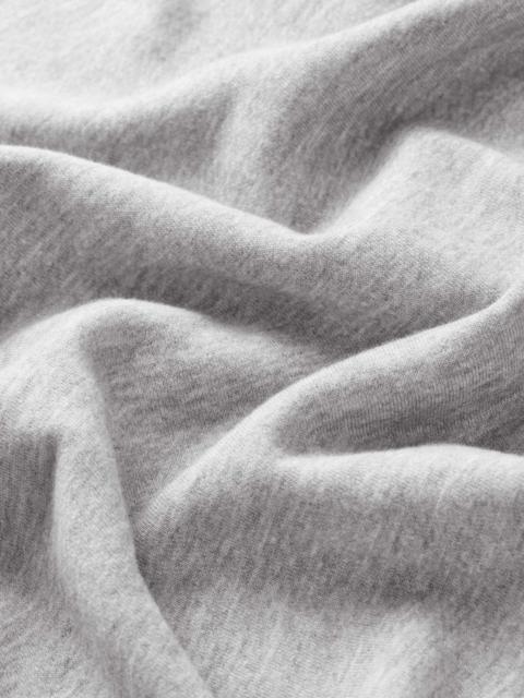 Derek Rose Men's Hoodie Quinn Cotton Modal Silver