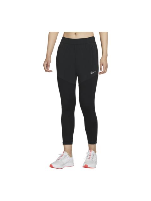 Nike (WMNS) Nike Dri-FIT Essential Quick-dry Tight Running Sports Fitness Pants Black DH6980-010