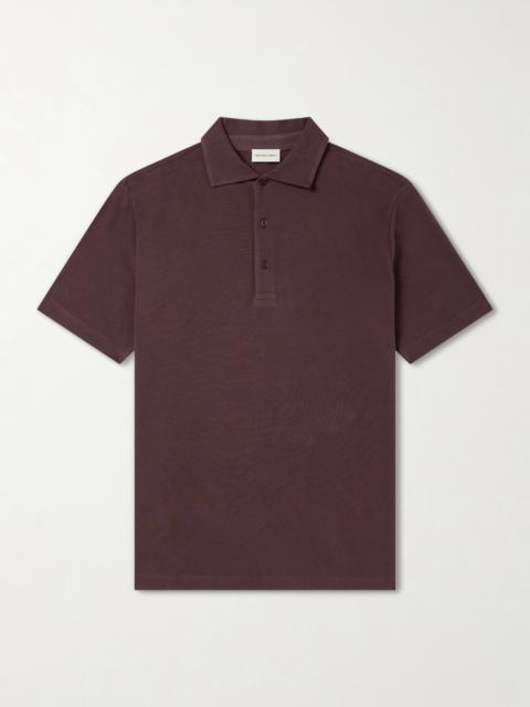 FRESCOBOL CARIOCA Luca Organic Cotton Piqué Polo Shirt