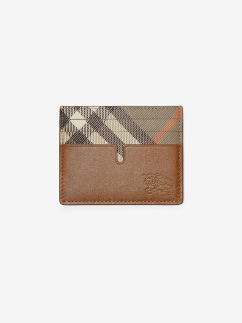 Burberry Tall Pop Check Card Case​