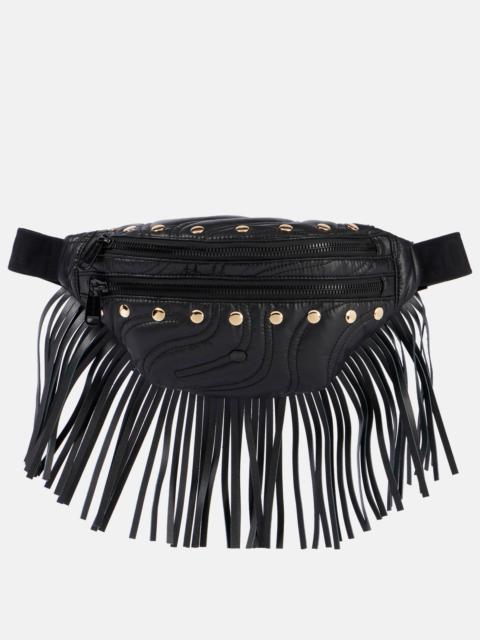 GOLDBERGH Sorriso fringed leather belt bag