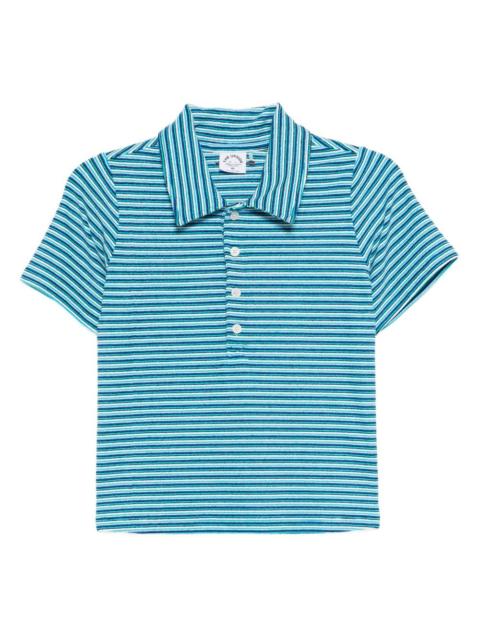 THE UPSIDE embroidered logo polo shirt