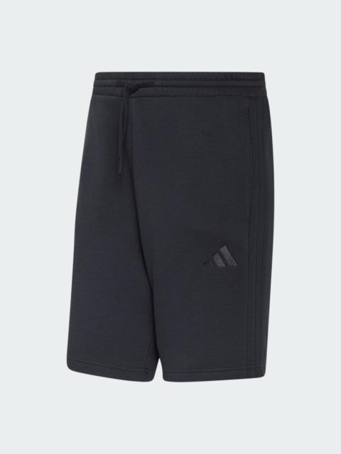 adidas Essentials 3-Stripes Fleece Shorts