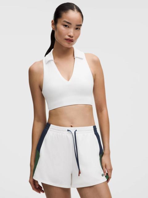 lululemon Collared Longline Ribbed Tennis Bra *Medium Support, B/C Cup