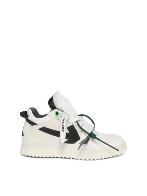 Off-White New Midtop Sponge Sneaker White And Black