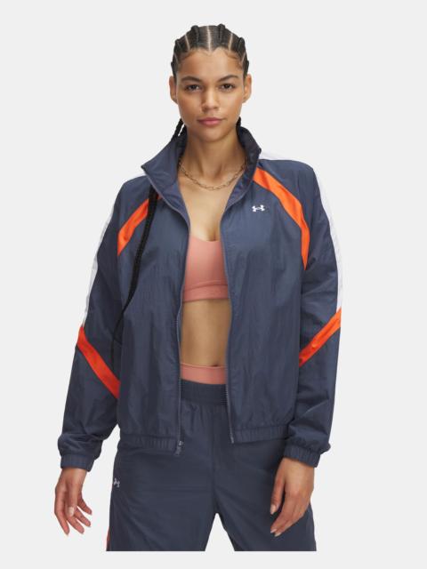Under Armour Women's UA Icon Crinkle Track Jacket