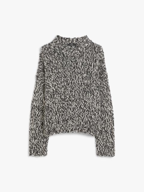 WEEKEND Max Mara CRINE Wool-blend chiné crew-neck sweater
