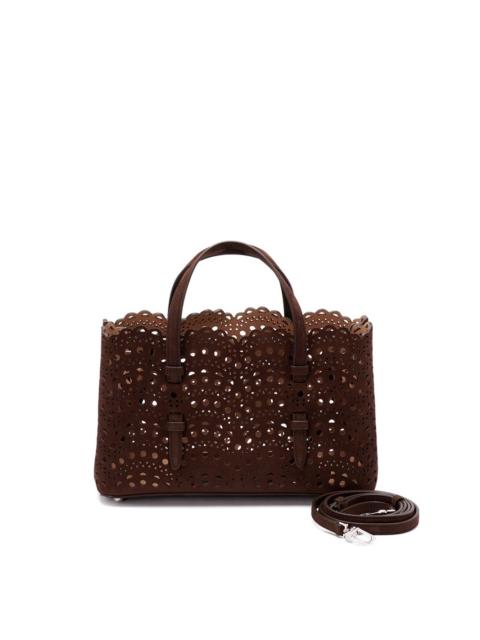 Alaïa Mina 25 perforated leather tote bag