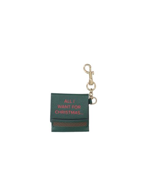 Anya Hindmarch "ALL I WANT FOR CHRISTMAS..." KEYRING