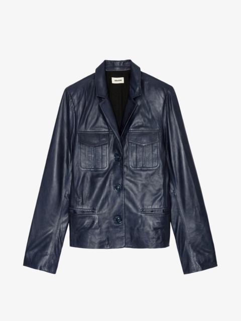 Zadig & Voltaire Liams Leather Jacket