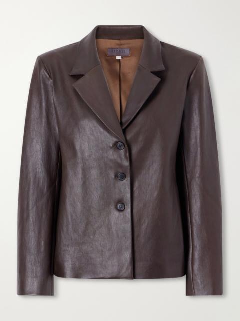STOULS Helly Leather Blazer
