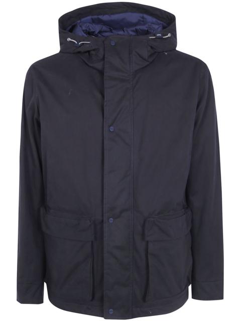 Herno Jacket Hooded "Pi001413u.13314 9200 Blue Navy"