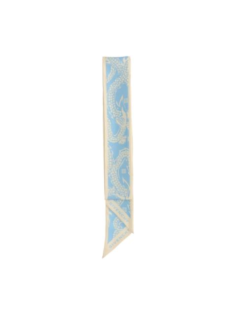 Givenchy dragon-print scarf