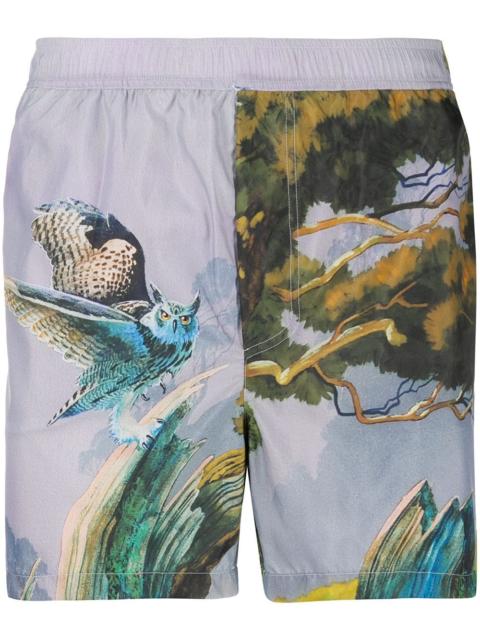 Valentino Floating Island swim shorts