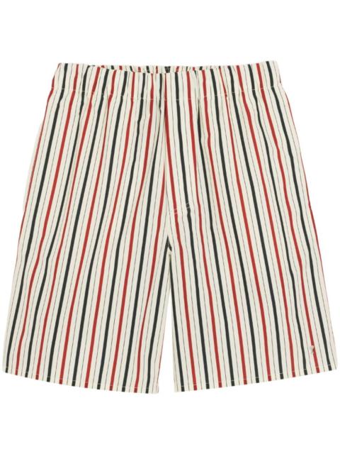 AMI Paris La Plage Ami printed mini shorts