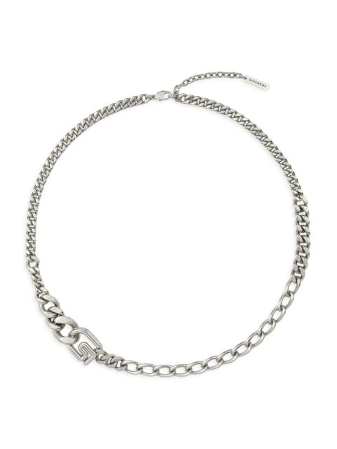 Givenchy Men's G Line Necklace in Metal - Antic Silvery