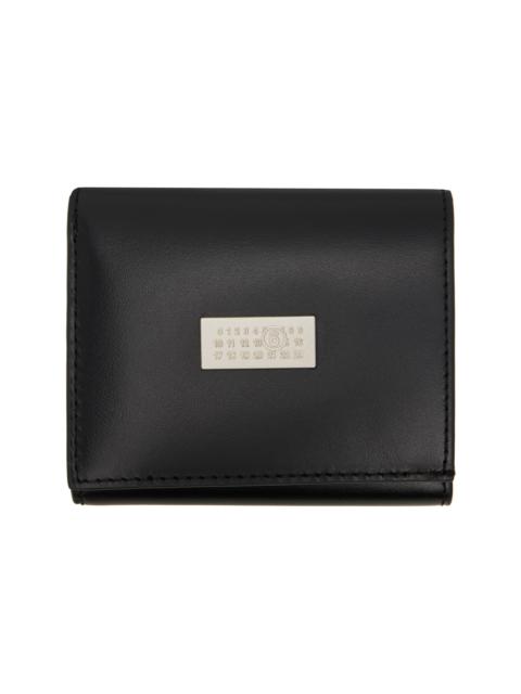 MM6 Maison Margiela Black Numeric Wallet