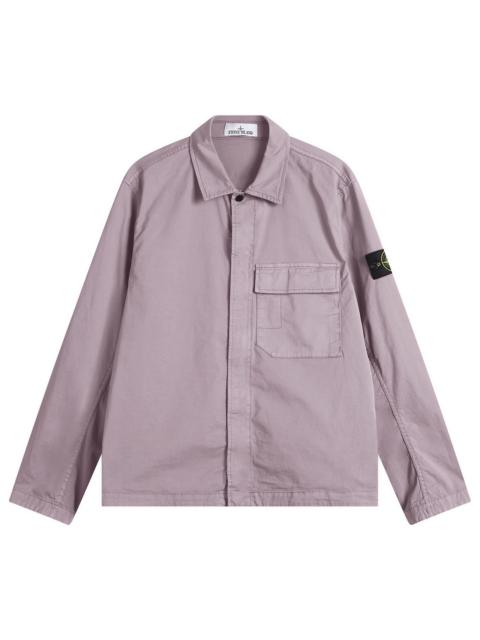 Stone Island Stone Island Organic Cotton Twill Overshirt