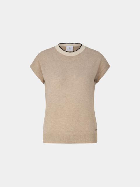 BOGNER Katrin knitted top in Beige