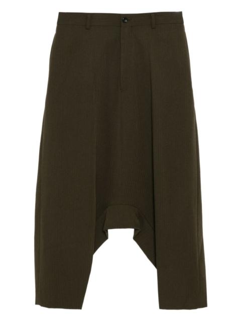 Comme des Garçons Homme Plus wool drop-crotch trousers