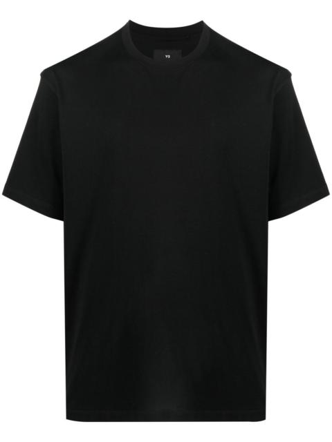 Y-3 logo-print short-sleeved T-shirt
