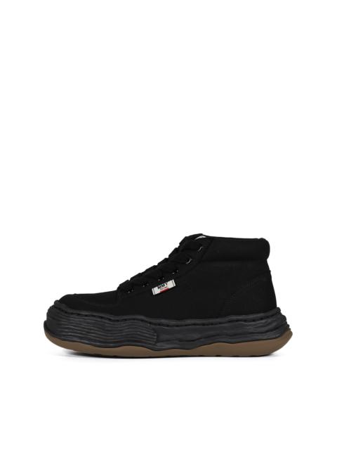 OLIVER HIGH CANVAS / BLK BLK