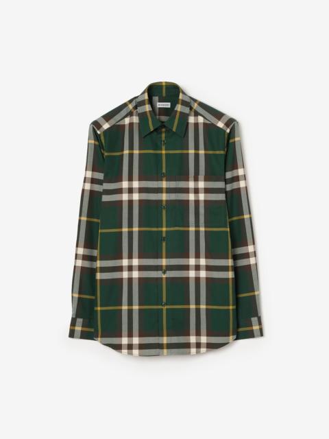 Check Cotton Shirt