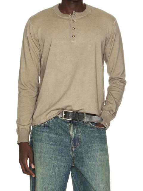 rag & bone Washed Supima Henley