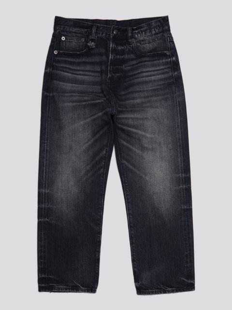 R13 ROMEO JEAN - ETON SELVEDGE BLACK