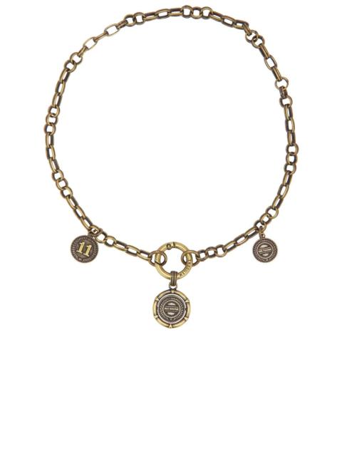 We11done Reversible Coin Necklace