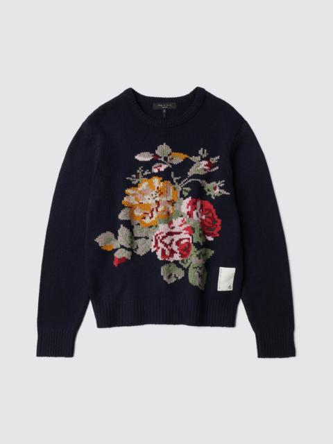 rag & bone Laura Ashley Wool Crew
Classic Fit