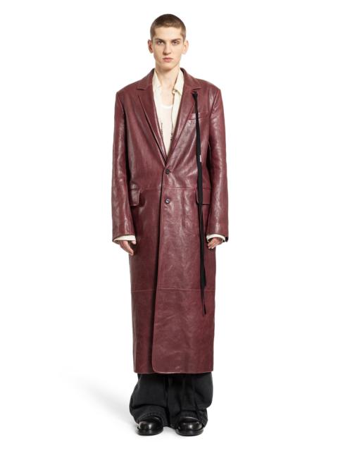 Ann Demeulemeester Hakan-Coat-In-Vintage-Lux-Grained-Leather