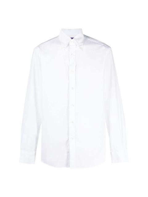 button-down cotton shirt