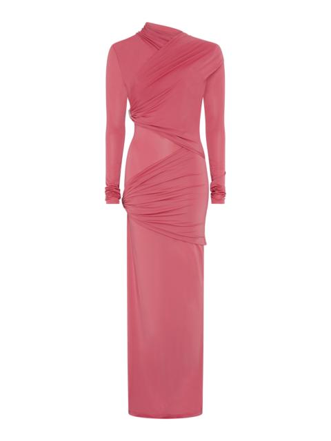 Paris Georgia Aria Wrapped Dress pink