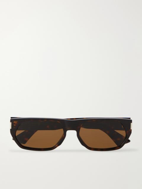 SAINT LAURENT Sl 898 Squared-frame Acetate Sunglasses