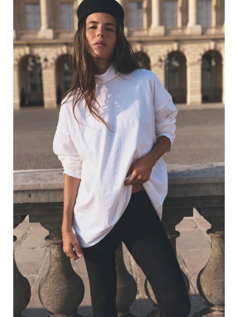 FREE PEOPLE We The Free Nevada Solid Long Sleeve Top