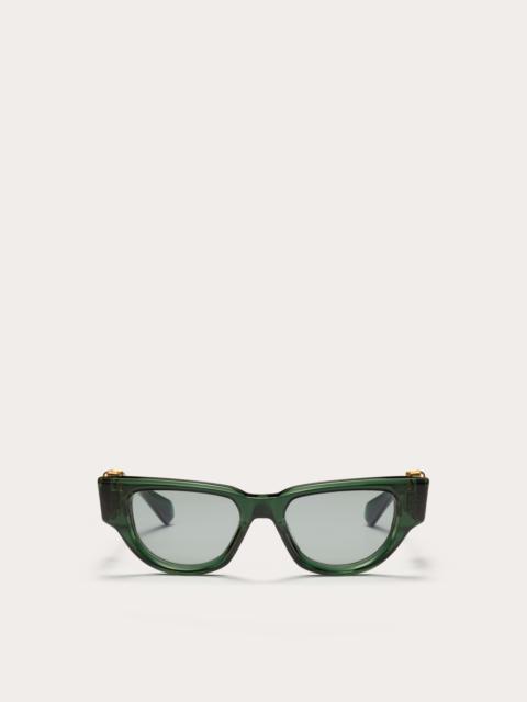 Valentino II - CAT EYE ACETATE VLOGO FRAME