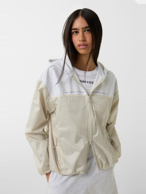 BOGNER Elin hybrid jersey jacket in Sand/light gray